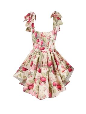 Selkie Strawberry Cream Farmers Market Dress (XS)